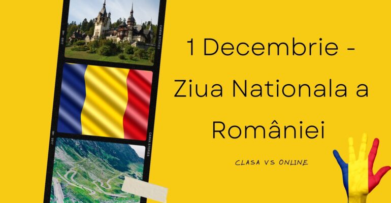 1 decembrie - ziua nationala a romaniei